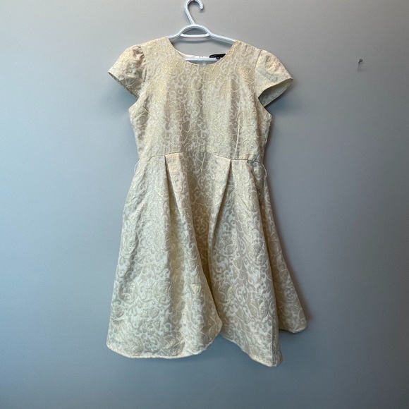 NWOT Gibson Gold dress - Picture 2 of 6